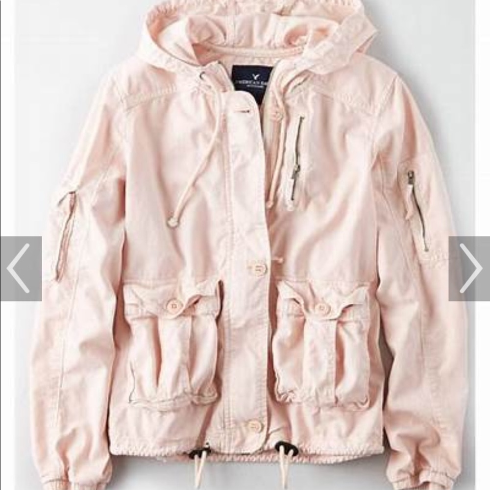 American Eagle woman’s large Cargo jacket